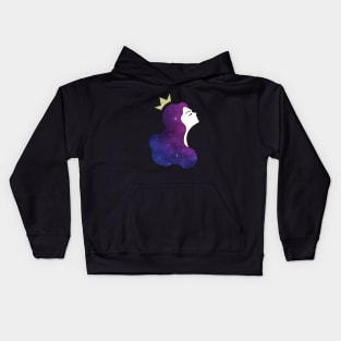 Galaxy princess Kids Hoodie